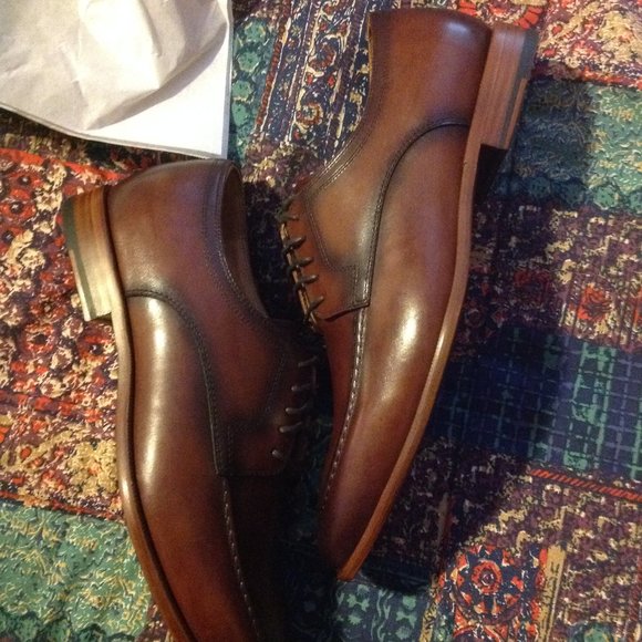 Curatore Men\'s Assante Brown Leather Dress Shoes - 11 - New in Box main image 7